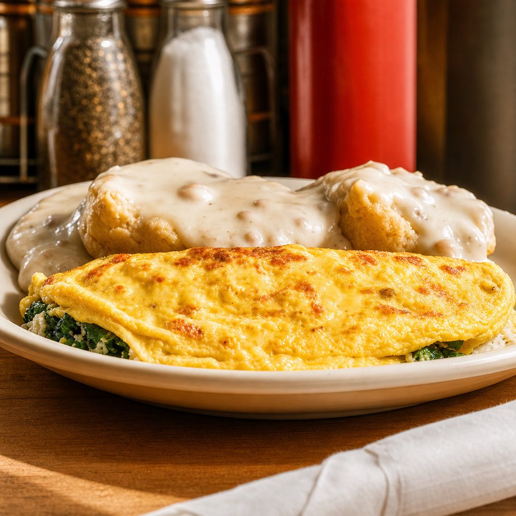 3 Meat Omelet.