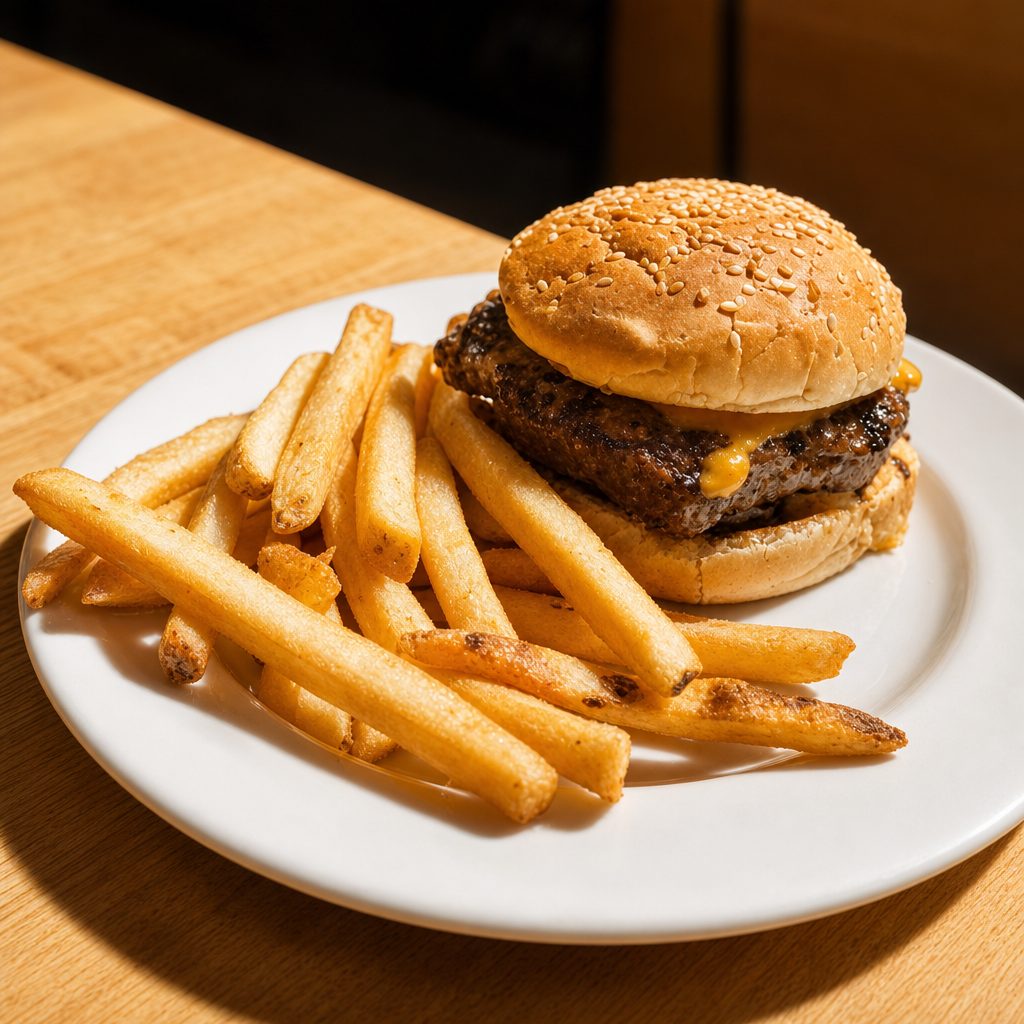 Tribute Burger.